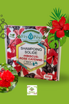 Shampoing solide Hibiscus-Rose cayenne